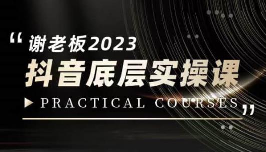 蟹老板·2023抖音底层实操课，打造短视频的底层认知-副业网