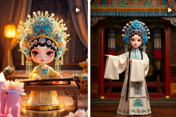 图片[2]-利用AI制做Q版古风娃娃视频，只需三步新手也能做出流量好到爆（附教程+提示）-副业网