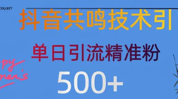 抖音情感引流创业粉，自然低成本，日引500+-副业网