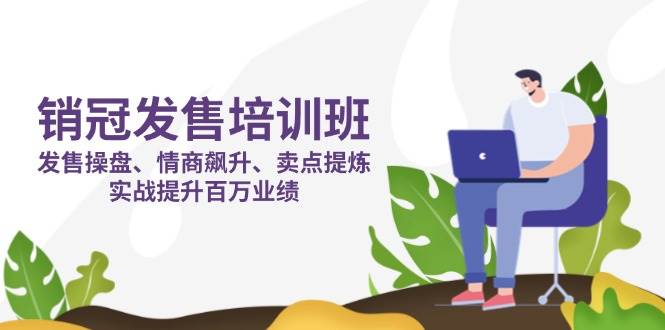 销冠发售培训班：发售 操盘+情商 飙升+卖点 提炼，实战提升百万业绩-副业网