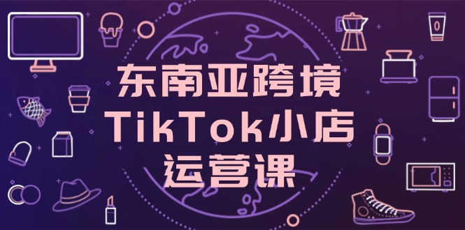 （14390期）东南亚跨境TikTok小店运营课，掌握店铺设置与流量转化核心技巧-副业网