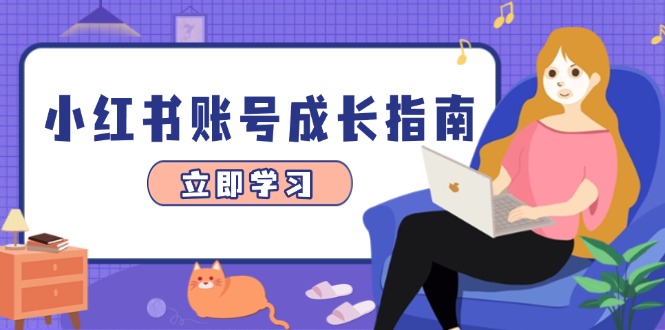 （14650期）小红书账号成长指南，爆款选题+精准定位+数据分析，系统提升账号变现能力-副业网