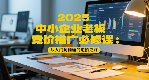 2025中小企业老板竞价推广必修课：从入门到精通的进阶之路-副业网
