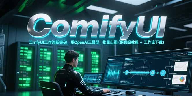 ComfyUI工作流新突破，用OpenAI三模型，批量出图(保姆级教程+工作流下载-副业网