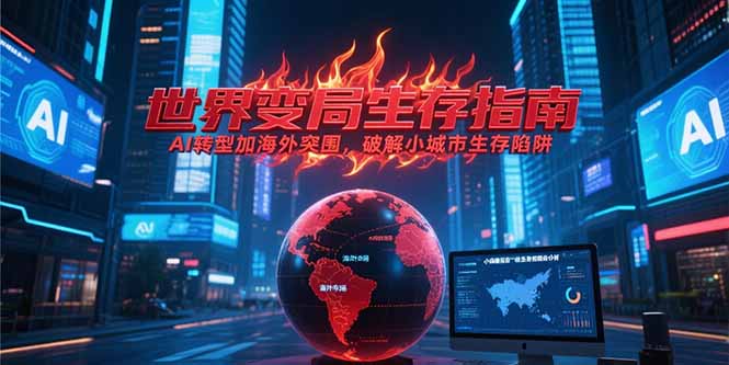付费文章《世界变局生存指南，AI转型加海外突围，破解小城市生存陷阱》-副业网