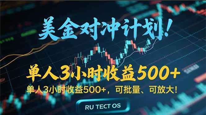 长久稳定的撸美金项目，平均3小时收入 500+，可公司实地考察实地操作！-副业网