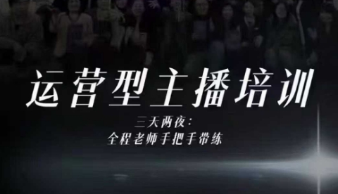 婉婉运营型主播培训线下课，主播四大能力，十小时线下录像+字幕，内容比线上课干-副业网