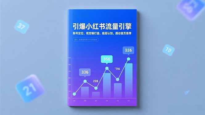 引爆小红书流量引擎，账号定位、视觉锤打造、底层认知，撬动首页推荐-副业网