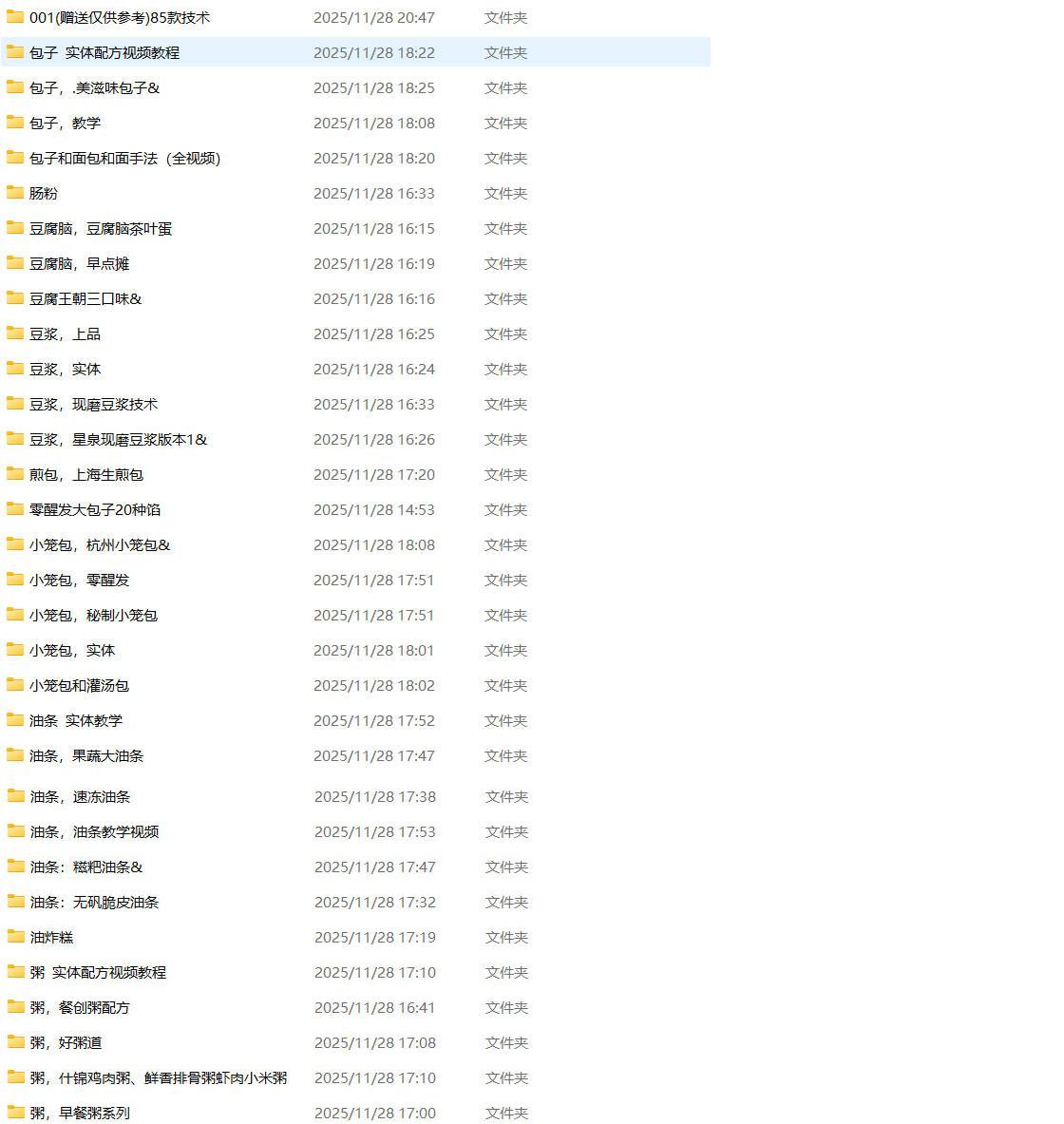 早餐摆摊开店创业教程【90G】-副业网