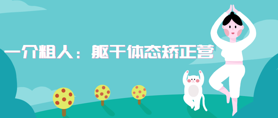 一介粗人：躯干体态矫正营-副业网