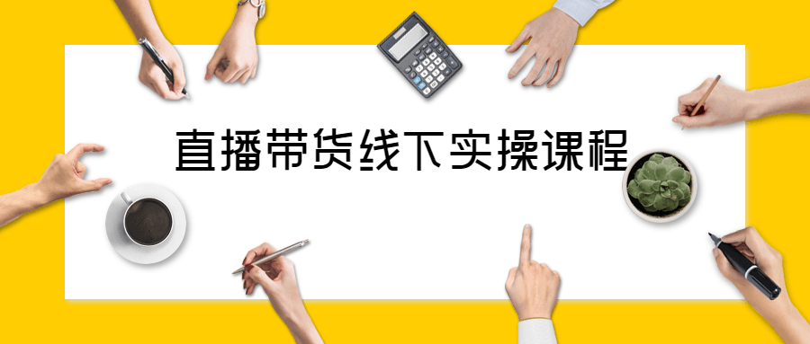 直播带货线下实操视频课程-副业网