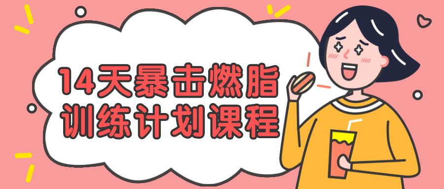 14天暴击燃脂训练计划课程-副业网