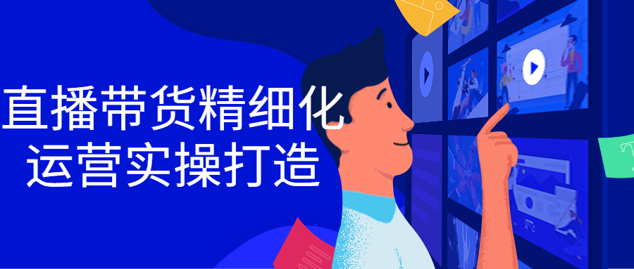 直播带货精细化运营实操打造-副业网