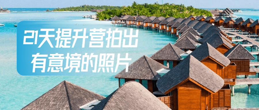 21天提升营拍出有意境的照片-副业网