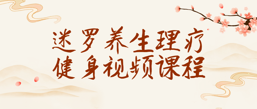 迷罗养生理疗健身视频课程-副业网