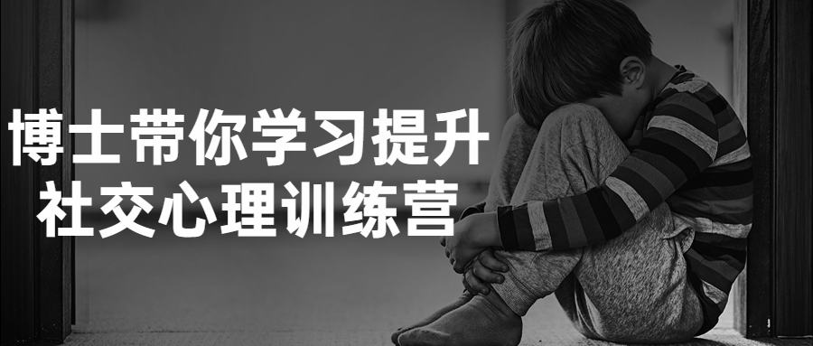 博士带你学习提升社交心理训练营-副业网