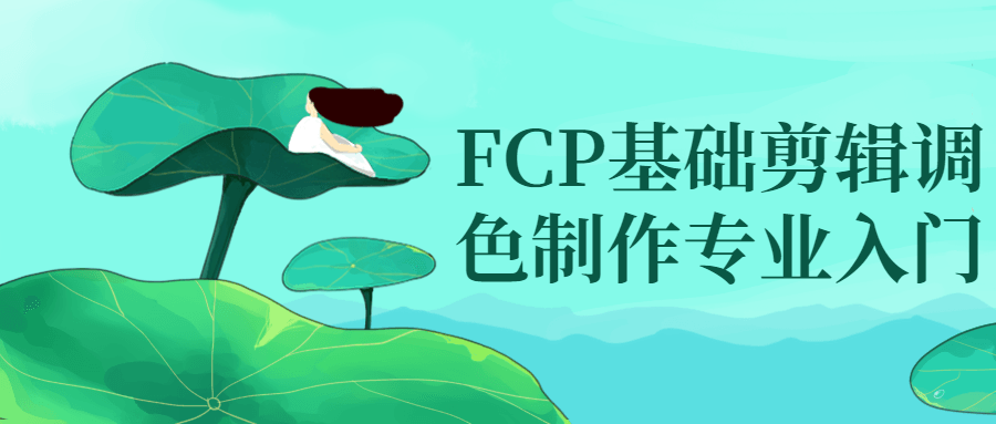 FCP基础剪辑调色制作专业入门-副业网