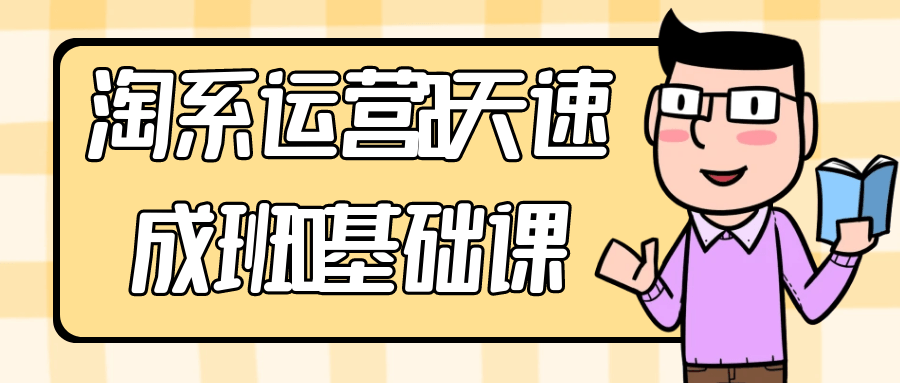 淘系运营21天速成班0基础课-副业网