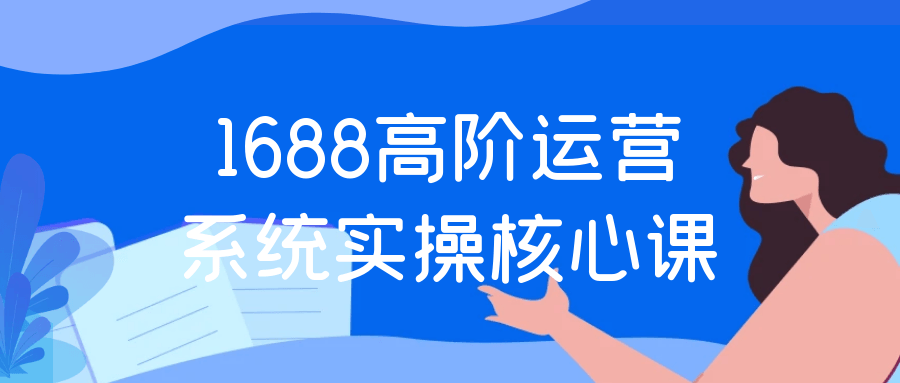 1688高阶运营系统实操核心课-副业网