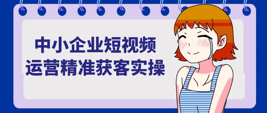 中小企业短视频运营精准获客实操-副业网