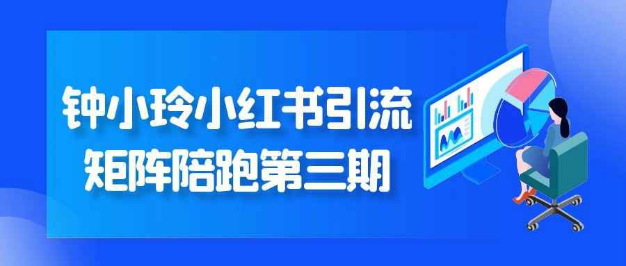 钟小玲小红书引流矩阵陪跑第三期-副业网