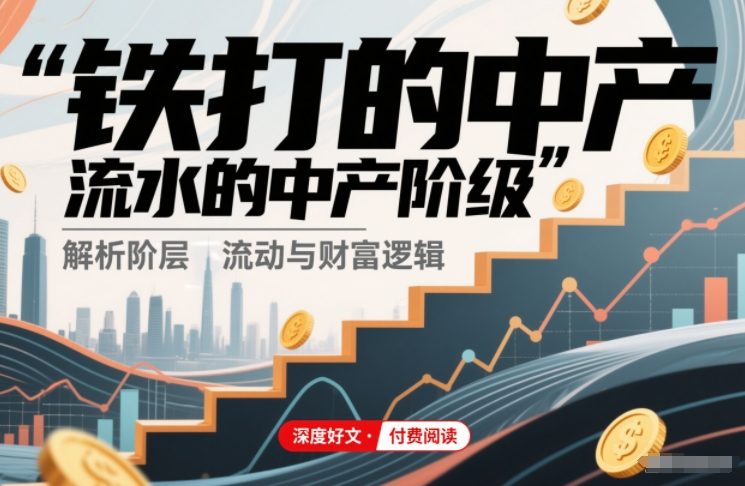 付费文章：铁打的中产，流水的中产阶级-副业网