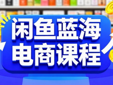 闲鱼蓝海电商课程-副业网