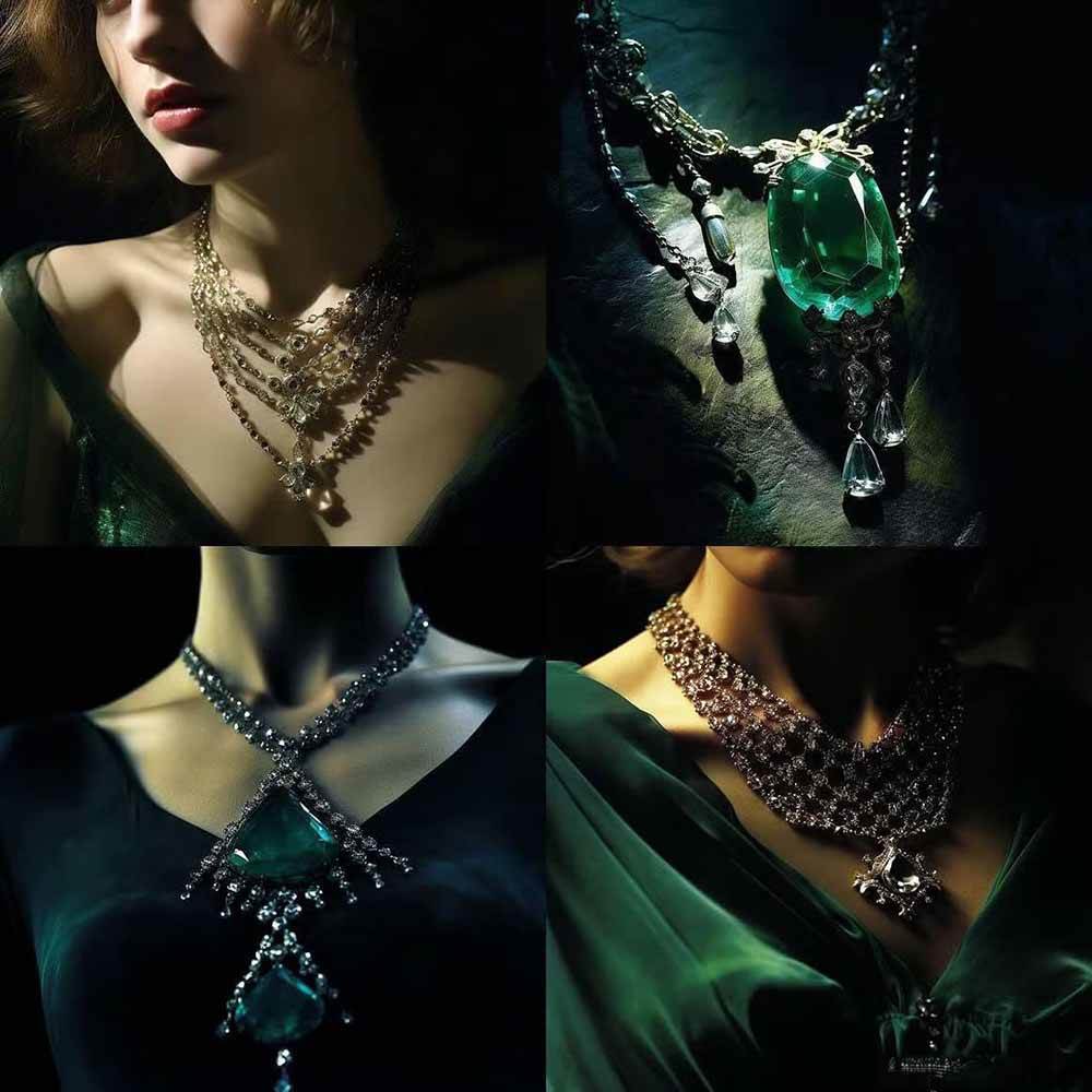 图片[3]-463个Midjourney珠宝摄影提示词：覆盖全品类珠宝，AI设计秒出专业效果-副业网