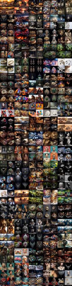 图片[4]-460+专业Midjourney珠宝摄影AI提示词戒指，项链-耳环-手链-宝石等，立即开始创作珠宝艺术-副业网